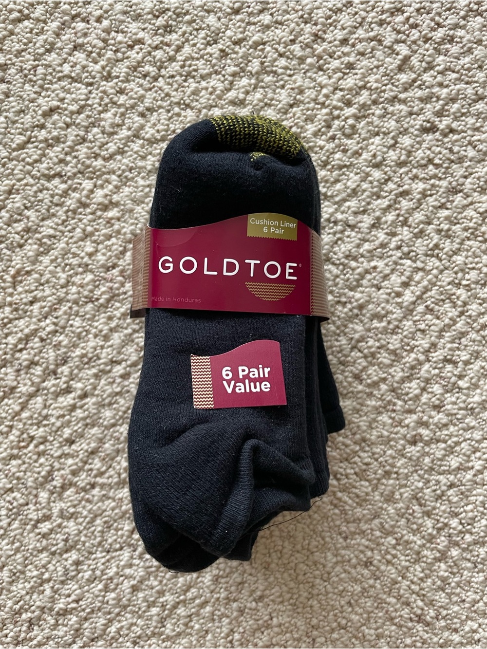 Gold Toe 5-pack Cushion Liner No Show Socks